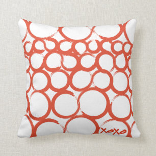 Valentijn Geschilderde XOXO Kussen