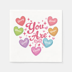 Valentijn Gift   Jij bent mijn liefde Servet