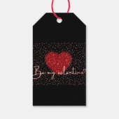 Valentijn Gift Wrap Cadeaulabel (Achterkant)