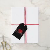 Valentijn Gift Wrap Cadeaulabel (Met Touw)