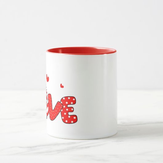 Valentijn gnome mok (Midden)