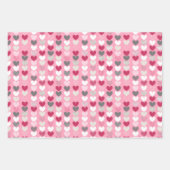 Valentijn Gnoome Heart Wrapping Paper Set van 3 (Voorkant 2)