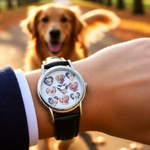 Valentijn Golden Retriever Dog Horloge
