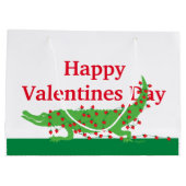 Valentijn grote geschenkzak groot cadeauzakje (Achterkant)