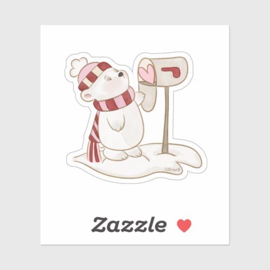 Valentijn Hallo Sticker (Vel)