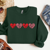 Valentijn Hart Sweatshirt, Schattigee Valentijn Gi Trui