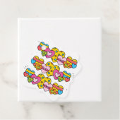 Valentijn harten bedankjes labels (In situ)