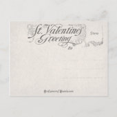 Valentijn harten Feestdagenkaart (Achterkant)