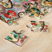 Valentijn harten Legpuzzel (Zijkant)