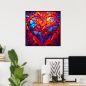 Valentijn Harten Poster (Thuiskantoor)