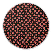 Valentijn Harten & Sterren Keramische Knop (Voorkant)