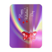 Valentijn hartreflecties magneet (Verticaal)