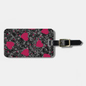 Valentijn Heart Art Bagagelabel (Voorkant horizontaal)