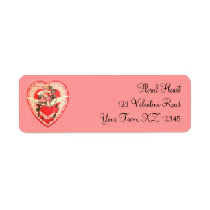 Valentijn Heart Etiket