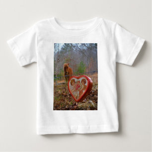 Valentijn Heart Miniatuur brown Horse