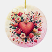 Valentijn Heart Ornament (Achterkant)