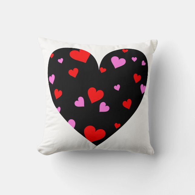 Valentijn Heart Sierkussen (Voorkant)