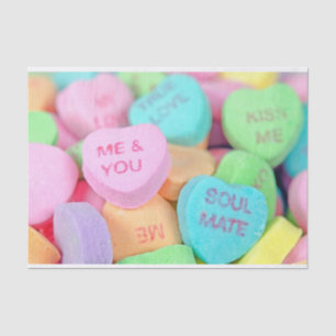 Valentijn Heart Snoep Tissuepapier