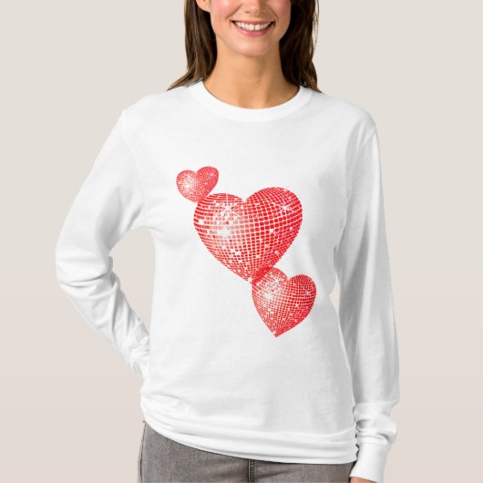 Valentijn Heart Women's T-Shirt (Voorkant)