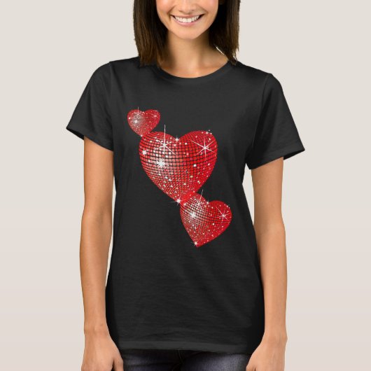 Valentijn Heart Women's T-Shirt (Voorkant)