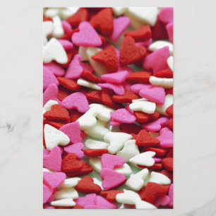 Valentijn Hearts Briefpapier