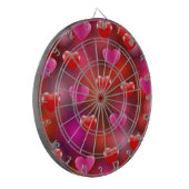 Valentijn Hearts Dartbord (Voorkant Links)