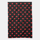 Valentijn Hearts Kitchen Towel Theedoek (Verticaal)