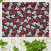 Valentijn Hearts Kitchen Towel Theedoek (Gevouwen)