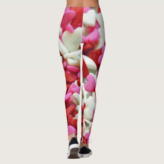 Valentijn Hearts Leggings (Achterkant)
