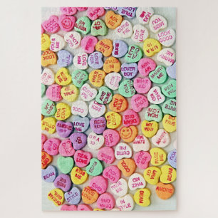 Valentijn Hearts Legpuzzel