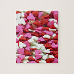 Valentijn Hearts Legpuzzel