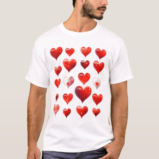 Valentijn Hearts T-shirt