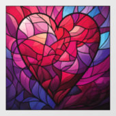 Valentijn Hearts Window Cling Raamsticker (Vel)