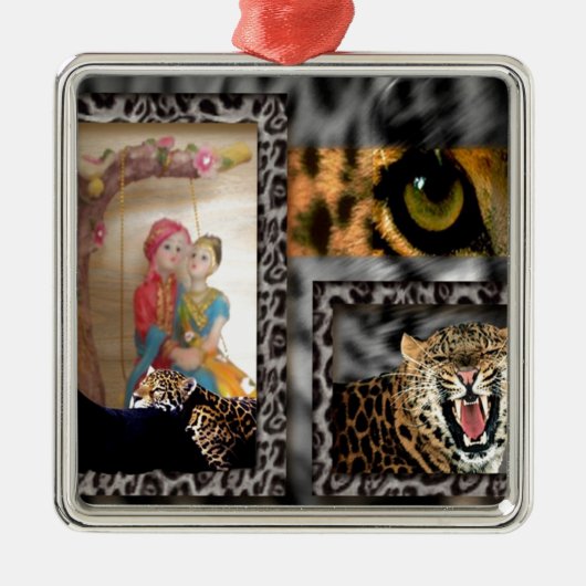 Valentijn Hero Metalen Ornament (Voorkant)