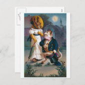  Valentijn "het voorstel" Feestdagenkaart (Voorkant / Achterkant)