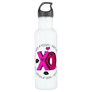 Valentijn Hugs en Kisses Waterfles