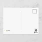 Valentijn Ierse Wolfshond splash van kleur Briefkaart (Achterkant)