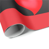 Valentijn inpakpapier - Hearts (Rol Hoek)