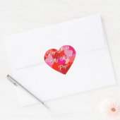 Valentijn Je maakt mijn Pop Hart Sticker (Envelop)