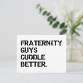 VALENTIJN JONGENS KNUFFELEN BETER FEESTDAGENKAART (Staand voorkant)