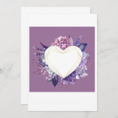 Valentijn-kaart Kaart (Voorkant / Achterkant)
