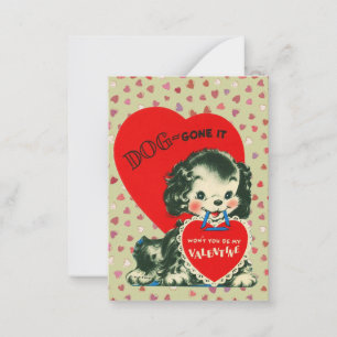 Valentijn Kaart Pack voor kinderen Notitiekaartje