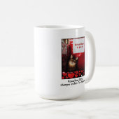 Valentijn Kat Kissing Booth Mok (Voorkant rechts)
