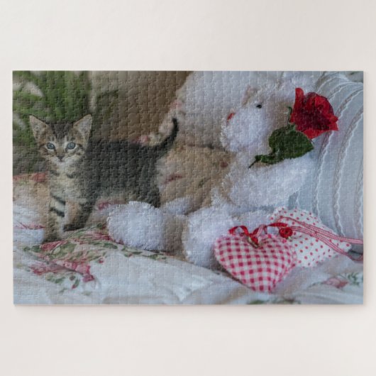 valentijn katje puzzel (Horizontaal)