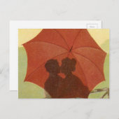 Valentijn Kiss ! Feestdagenkaart (Voorkant / Achterkant)