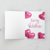 Valentijn Kitten Feestdagen Kaart (Binnen)