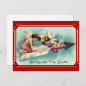  valentijn kunst briefkaart (Voorkant / Achterkant)