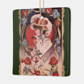  Valentijn Lady Keramisch Ornament (Links)