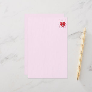 Valentijn Lamb's Love Stationery Briefpapier