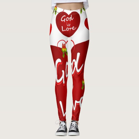 Valentijn Leggings Lange (Voorkant)